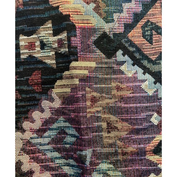 Vintage Longhorn by Niver Western Wear Vest Large, Native American Southwest - Picture 4 of 5